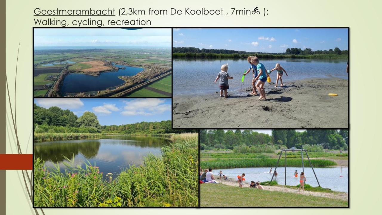 Vakantiewoning De Koolboet Koedijk Buitenkant foto