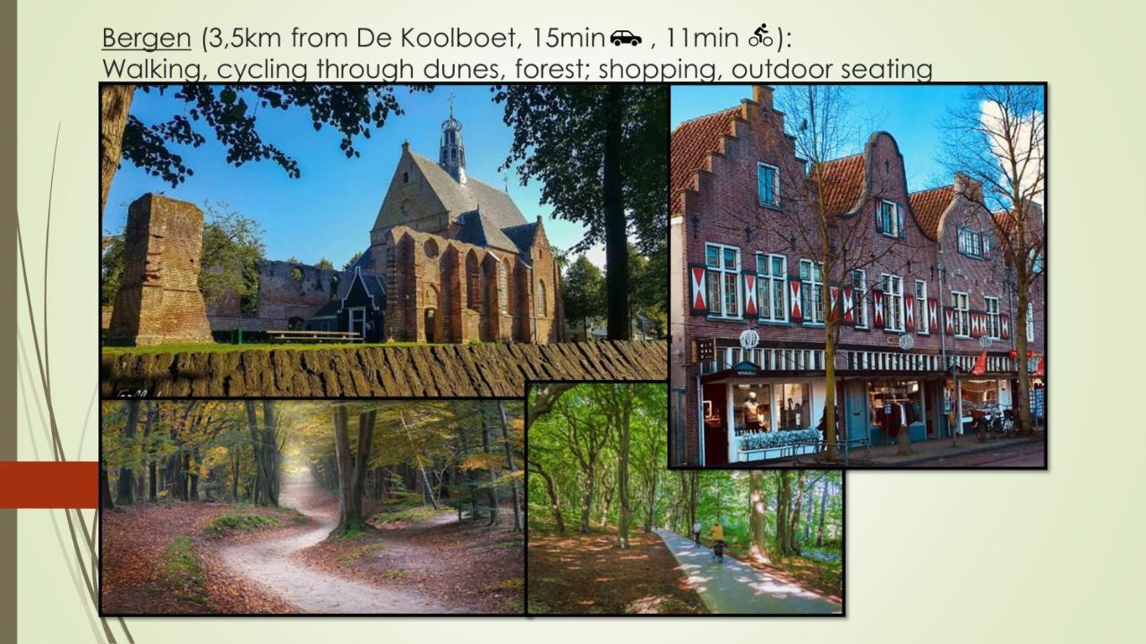 Vakantiewoning De Koolboet Koedijk Buitenkant foto