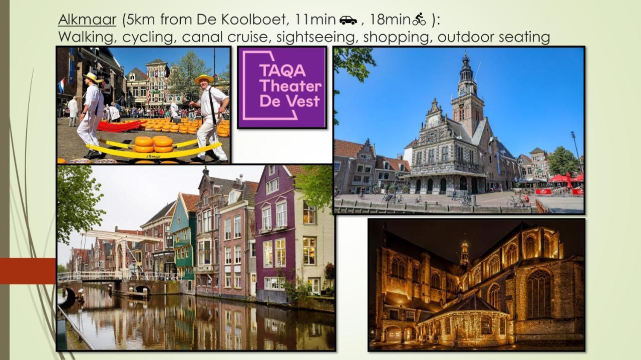 Vakantiewoning De Koolboet Koedijk Buitenkant foto